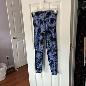 Amazon Tik Tok Space Dye Cropped Leggings